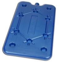 Cosy & Trendy Koelelement - blauw - kunststof - 400 gram - 14 x 25 x 1 cm - platte vorm