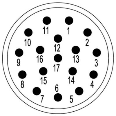 Weidmüller 1170100000 Stekker inzetstuk 17 Crimpen 1 stuk(s)