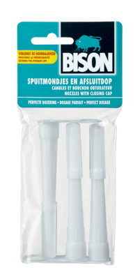 Spuitmondjes Zak 3 stuks - Bison