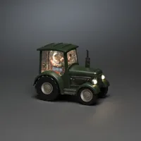 Snwlantaarn tractor kerstman bo