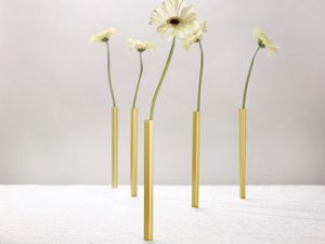 Pelegdesign - Magnetische vaasjes - Goud