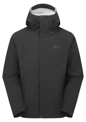 Rab Firewall Hardshell Jas Heren Black XLG