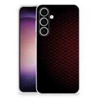 Samsung Galaxy S24 | TPU bumper | Geruit Rood