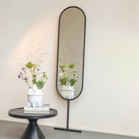 Zuiver Spiegel 'Tess' 165 x 38cm, kleur Zwart