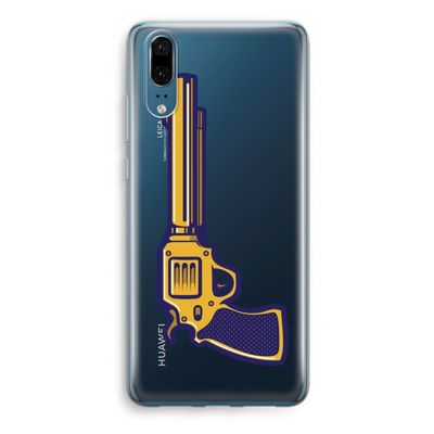 Pew Pew Pew: Huawei P20 Transparant Hoesje