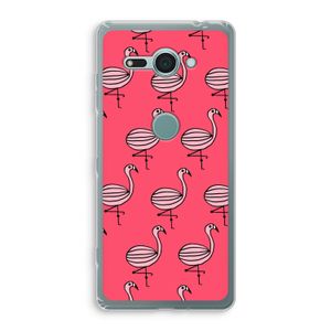 Flamingo: Sony Xperia XZ2 Compact Transparant Hoesje