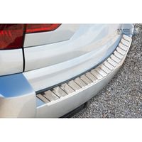 RVS Bumper beschermer passend voor BMW X3 (E83) Facelift 2006-2010 'Ribs' AV235920 - thumbnail