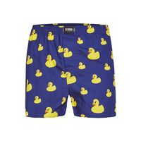 Happy Shorts Happy Shorts Wijde Boxershort Heren Badeendjes Print - thumbnail