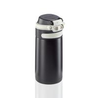Leifheit 3243 flip isoleerbeker 350 ml zwart - thumbnail