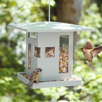 Umbra Bird Cafe vogelhuis Grijs Kunststof Ophanging - thumbnail