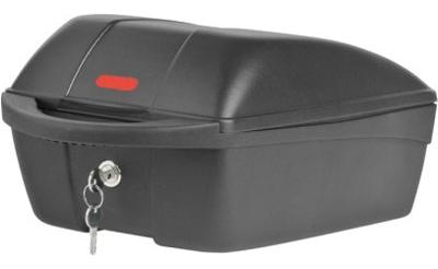 Polisport fietsbox afneembaar 11 liter kunststof zwart