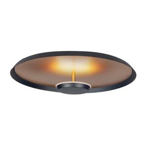 Highlight Strakke plafondlampOro zwart met goud Ø 25,5cm - P6605.38
