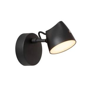 Lucide MILNE Wandlamp - Zwart