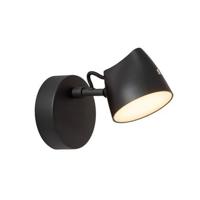 Lucide MILNE Wandlamp - Zwart