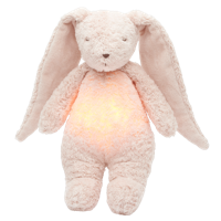 Moonie Slaapknuffel Humming Bunny Roze Natur