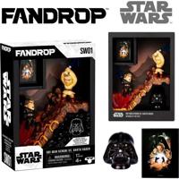 Figuur - FANDROP x STAR WARS - Obi-Wan vs Anakin - Vitrine met cultscène + miniposter - 18 cm