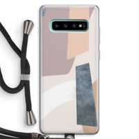 Luca: Samsung Galaxy S10 Plus Transparant Hoesje met koord