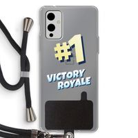 Victory Royale: OnePlus 9 Transparant Hoesje met koord