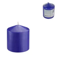 Gala stompkaars blauw 7,8 x 10 cm | 8 stuks