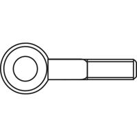 TOOLCRAFT Ringschroeven 30 mm Staal verzinkt M5 50 stuk(s)