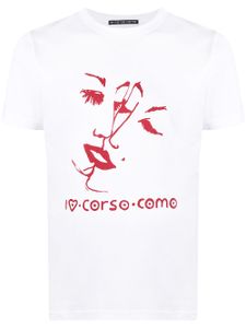 10 CORSO COMO t-shirt à imprimé graphique - Blanc