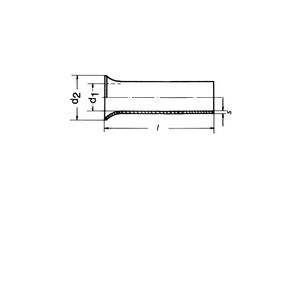 Klauke 7210V Adereindhulzen 1.5 mm² Zilver 1000 stuk(s)