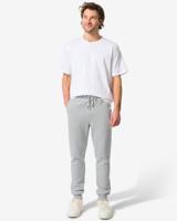 HEMA Heren sweatbroek grijsmelange (grijsmelange)