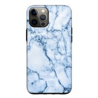 Blauw marmer: iPhone 12 Pro Tough Case