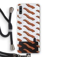 Bacon to my eggs #2: Samsung Galaxy A70 Transparant Hoesje met koord