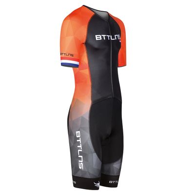 BTTLNS Typhon 2.0 SE trisuit korte mouw oranje heren XL