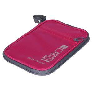 Dunlop Reisportemonnee - roze - 13 x 20.5 cm - bevestigingslus - diverse vakken - polyester