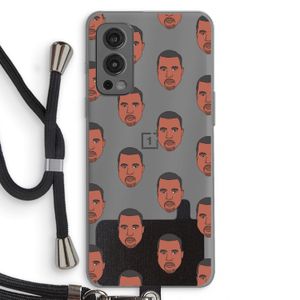 Kanye Call Me?: OnePlus Nord 2 5G Transparant Hoesje met koord