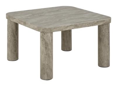 Bendt Salontafel 'Joaquim' Marmerlook, 60 x 60cm, kleur Grijs