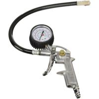 Opblaaspistool met manometer All Ride Zilverkleurig