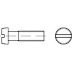 TOOLCRAFT TO-5445300 Cilinderkopschroeven M1 3 mm Sleuf DIN 84 Messing 100 stuk(s)