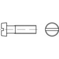 TOOLCRAFT TO-5445300 Cilinderkopschroeven M1 3 mm Sleuf DIN 84 Messing 100 stuk(s)