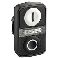 Schneider Electric ZB5AW7A1721 Frontelement voor dubbele drukknop 1 stuk(s)