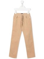 Il Gufo pantalon en velours côtelé à lien de resserrage - Tons neutres