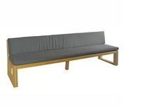 Alec bank zonder armleuning 270x66x81 cm teak - Max&Luuk