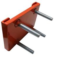 MOUNTING PLATE FOR DELUXE REMOVABLE HOOP TUBE
