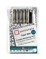 Fineliner Sakura Zentangle tool set 12delig