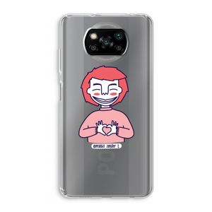 Hartje: Xiaomi Poco X3 NFC Transparant Hoesje