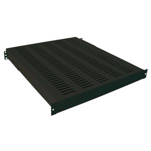 LogiLink SF1H65B 19 inch Apparaatbodem voor patchkast 1 HE Vast inbouw Geschikt voor kastdiepte: 800 mm Zwart