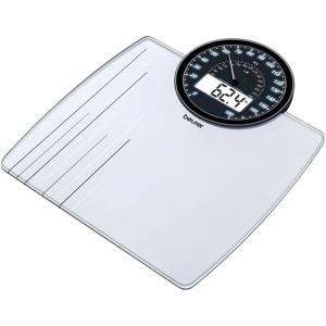 Beurer GS 58 Personenweegschaal Digitaal Weegbereik (max.): 180 kg Wit, Zwart