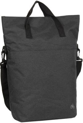 Bike Drops shopper fietstas met schouderhengsel nylon 12l zwart