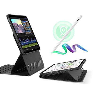 iPad Air 11" (2024) Bundle Shift Magnetic Case with Geo Digital Pencil - Black