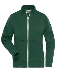 James & Nicholson JN1809 Ladies´ Doubleface Work Jacket -SOLID- - /Dark-Green - M