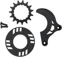 MIRANDA Sprocket 15t chain guard ring + guide