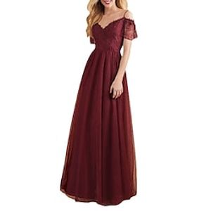 Damesjurk Dames zomer losse lange jurk koude schouder korte mouw split Damesjurk Dames zomer losse lange jurk koude schouder korte mouw split