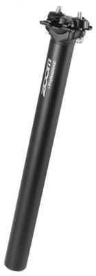 Zoom zadelpen vast 27.2 x 350 mm aluminium zwart